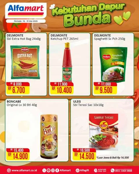 Promo Alfamart Kebutuhan Dapur Periode 16-31 Mei 2025