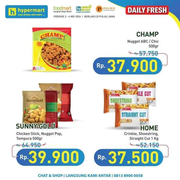 Promo JSM Hypermart Hyper Diskon Weekend Periode 3-6 Mei 2024