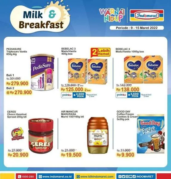 Promo Indomaret Super Hemat Mingguan 9-15 Maret 2022