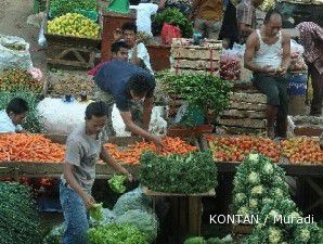 Ritel modern agresif, pedagang tinggalkan pasar tradisional 