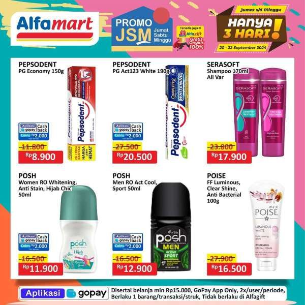 Promo JSM Alfamart 20-22 September 2024