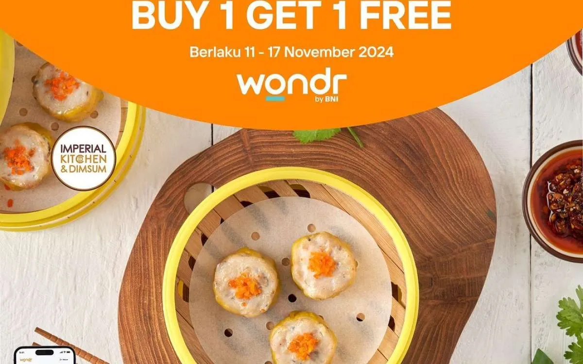 7 Promo 11.11 Wondr by BNI Akan Berakhir Besok, Ada Promo Makanan Buy 1 Get 1 Free