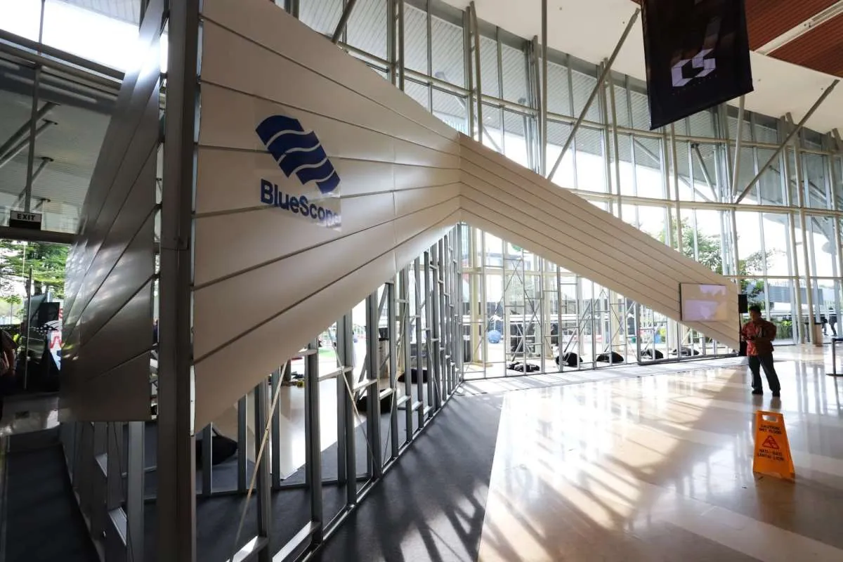  BlueScope Tampilkan Instalasi Ikonik dan Eksplorasi Desain Baja di ARCH:ID 2025