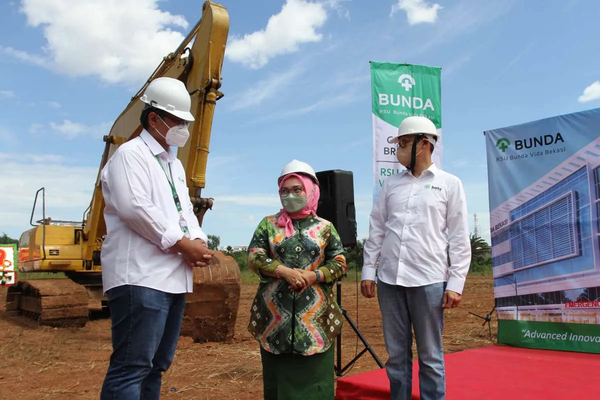 Bundamedik (BMHS) Groundbreaking Rumah Sakit Baru di Bekasi