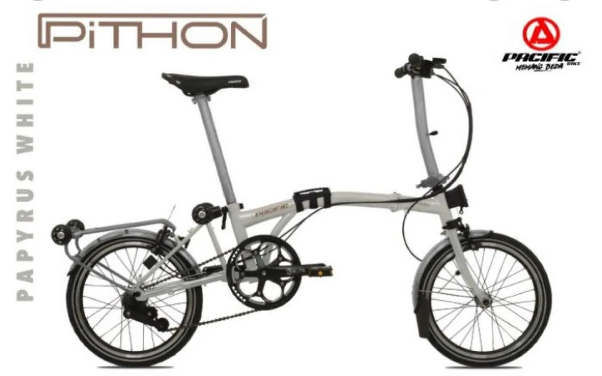 Ringkas dan tangguh! Harga sepeda lipat Pacific Pithon Sporty ramah di kantong