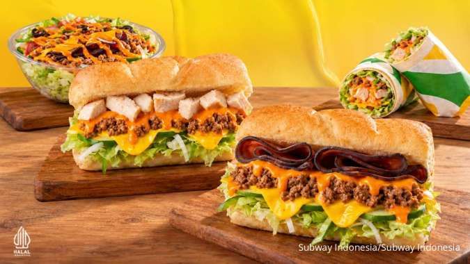 Rilis Menu Terbatas Overload Smoky Cheese, Subway Beri Diskon Hingga 105%