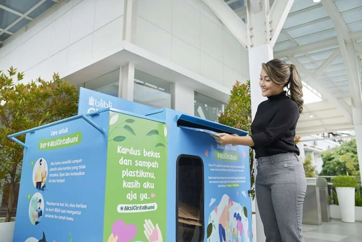  Blibli Cinta Bumi Ajak Pengunjung Jakarta International BNI Java Jazz Festival 2023 
