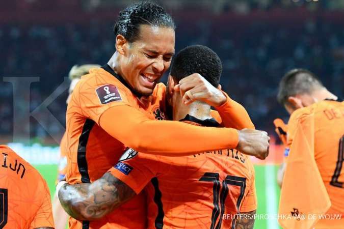 Hasil Pertandingan Belanda Gulung Tim Singa Juara Afrika Senegal Berakhir 2 - 0