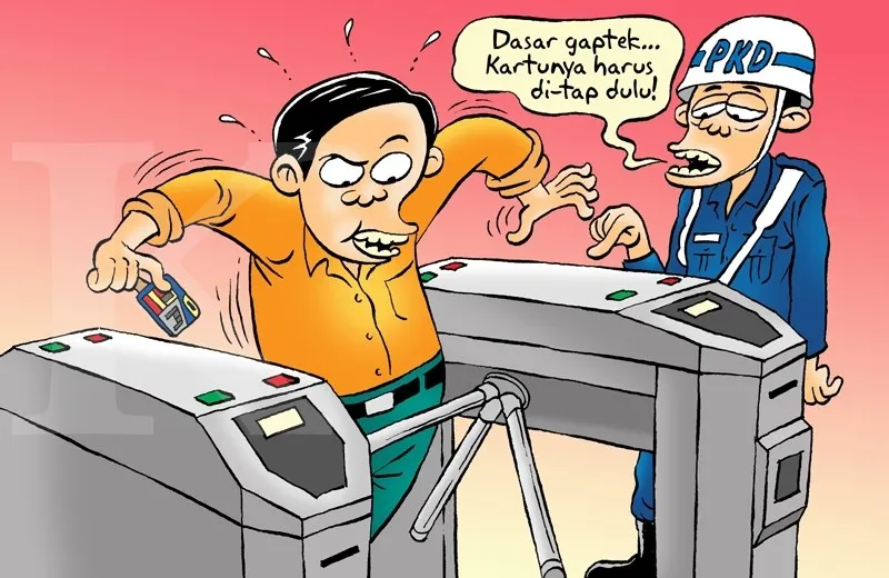 Tiket elektronik bikin omzet KCJ anjlok