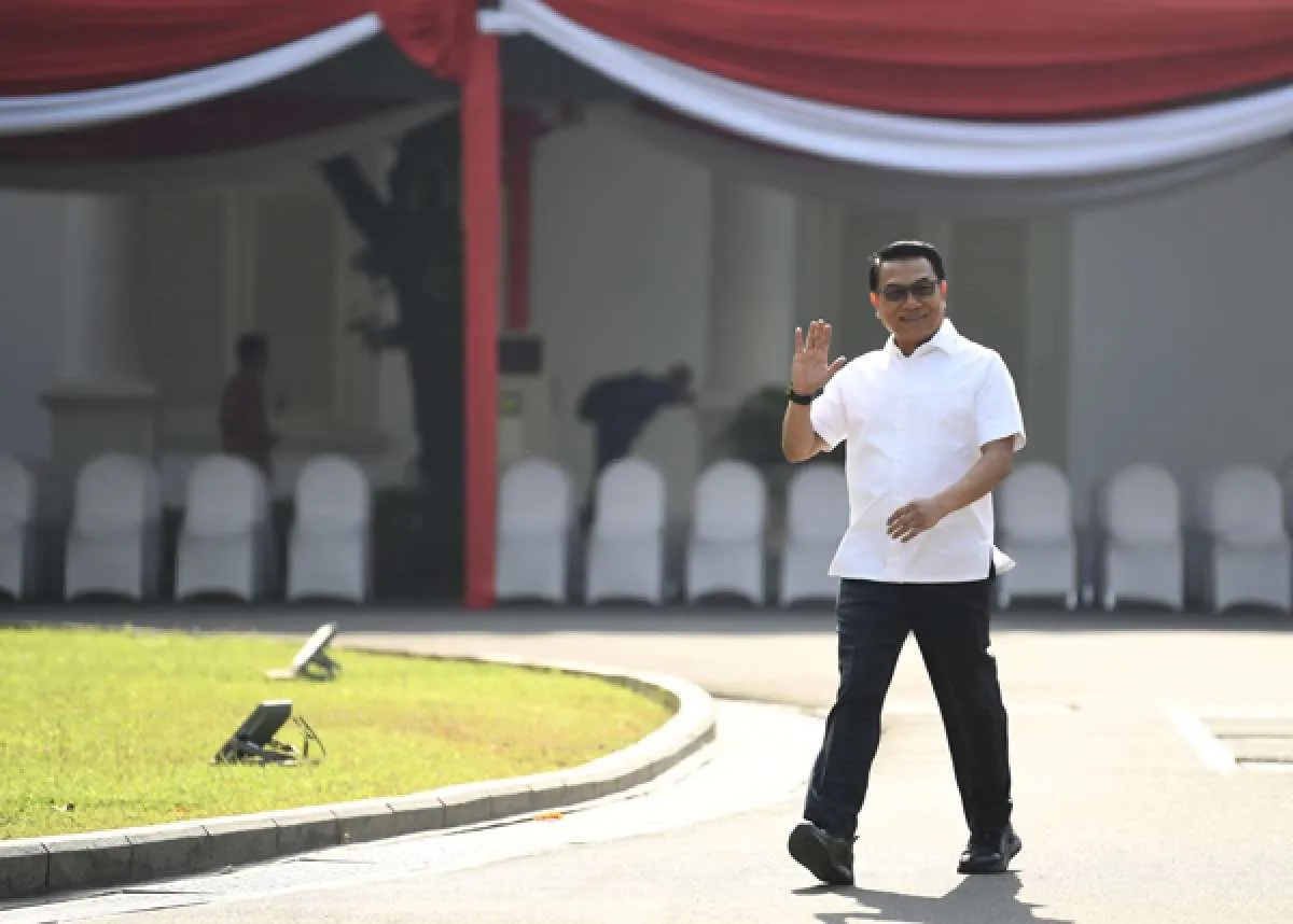 Moeldoko tiba di Istana, apakah tetap akan jadi kepala staf kepresidenan? 