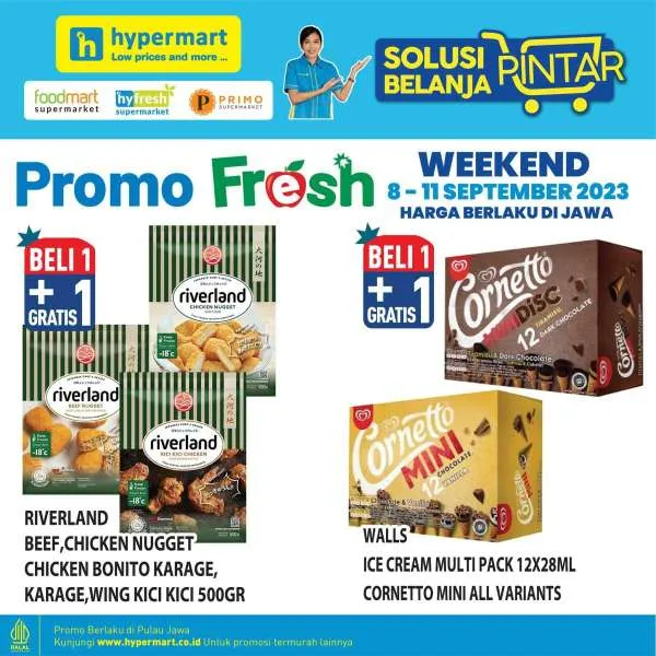 Promo Hypermart Hyper Diskon Weekend Periode 8-11 September 2023