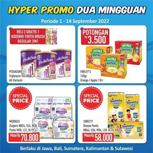 Promo Hypermart Dua Mingguan Periode 1-14 September 2022