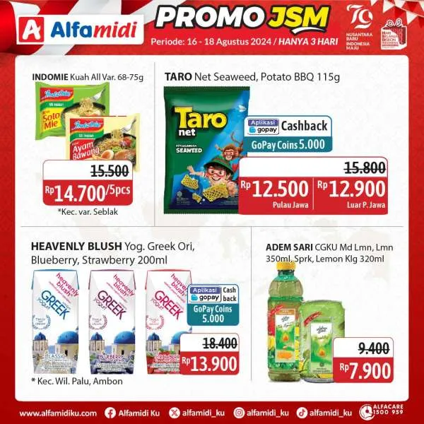 Promo JSM Alfamidi Spesial Kemerdekaan Periode 16-18 Agustus 2024