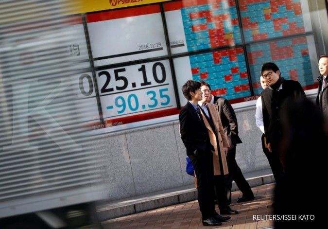 Bursa Asia terseret pelemahan Wall Street