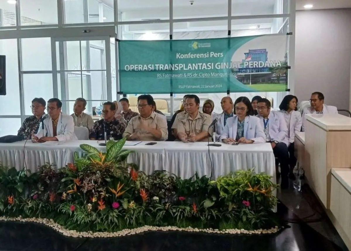 RSUP Fatmawati Berhasil Transplantasi Ginjal Perdana Pasien Usia 20,Ibu Jadi Penderma