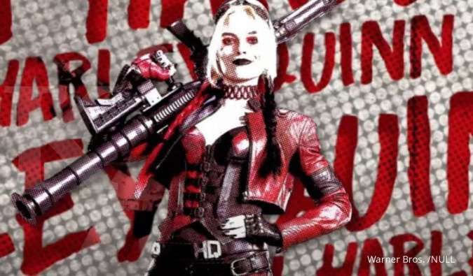 Harley Quinn (Margot Robbie) di film The Suicide Squad.