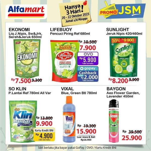 Katalog Promo JSM Alfamart Terbaru 20-22 Oktober 2023