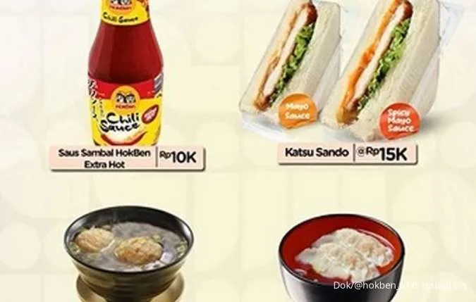  Promo HokBen Tebus Murah Juni, Dapatkan Menu Pilihan Spesial Mulai Rp 10.000 Saja