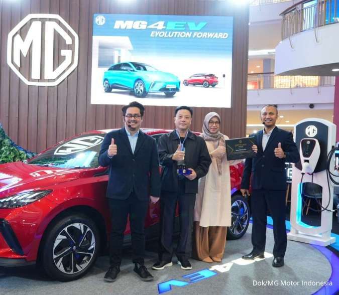 Harga Resmi Terkuak! Konsumen MG4 EV Dinobatkan sebagai Enviro Star