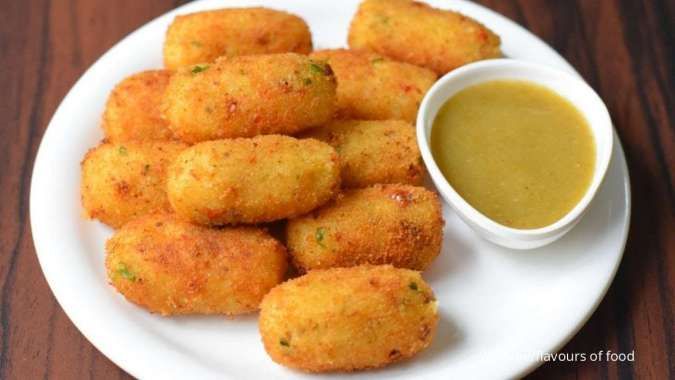 Resep Unik Nugget Kentang Keju yang Super Meleleh