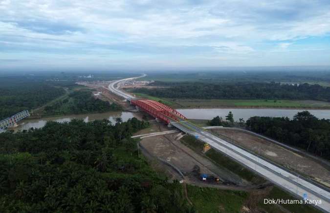 Hutama Karya Segera Rampungkan Pembangunan 5 Ruas Jalan Tol Trans Sumatera Tahap 1