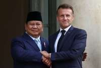 Presiden Prabowo Hadiri Jamuan Santap Malam Privat Bersama Presiden Macron