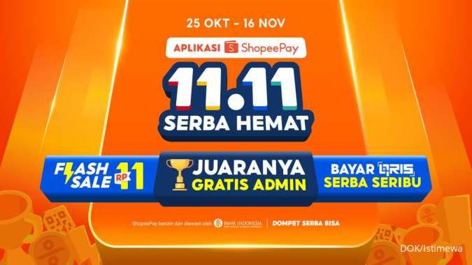Belanja Makin Untung dan Hemat dengan Flashback Sale ShopeePay 11.11