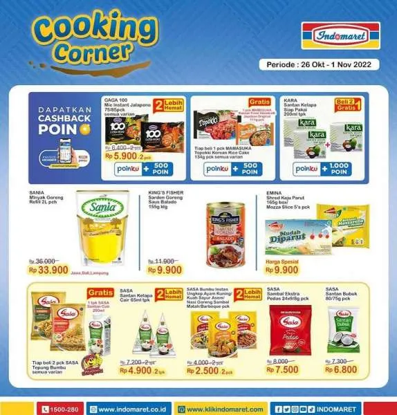 Promo Indomaret Super Hemat 26 Oktober-1 November 2022