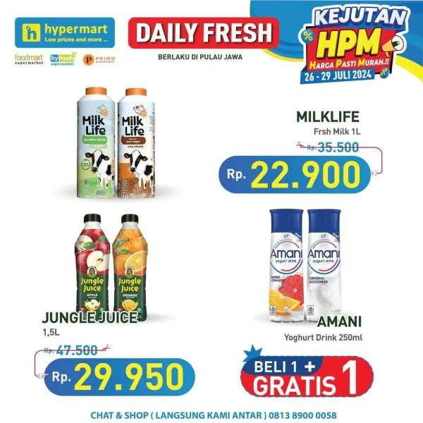 Promo JSM Hypermart Hyper Diskon Weekend Periode 26-29 Juli 2024