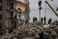 Sedikitnya Enam Orang Tewas Akibat Rusia Menembaki Apartemen di Kharkiv