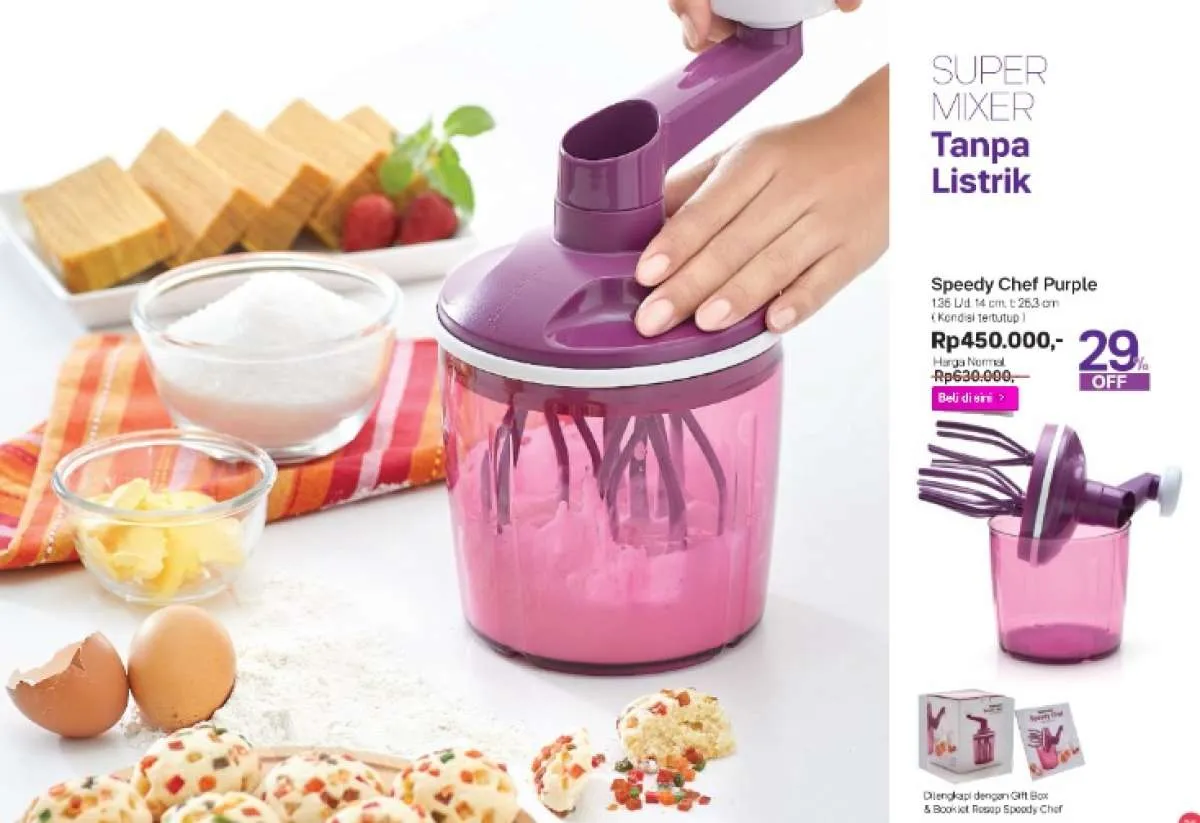 Segera berakhir, promo Tupperware April 2021 beri potongan harga hingga Rp 500.000