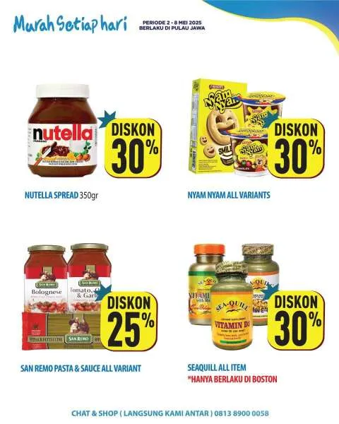 Promo JSM Hypermart Hyper Diskon Weekend Periode 2-5 Mei 2025