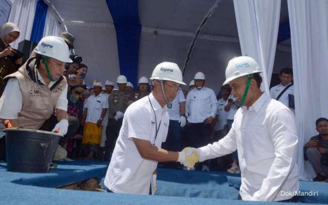 Bank Mandiri Bangun Sistem Pengolahan Beras Terpadu (SPBT)