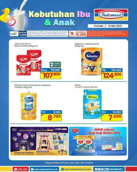Promo Indomaret Super Hemat Periode 1-14 Mei 2025