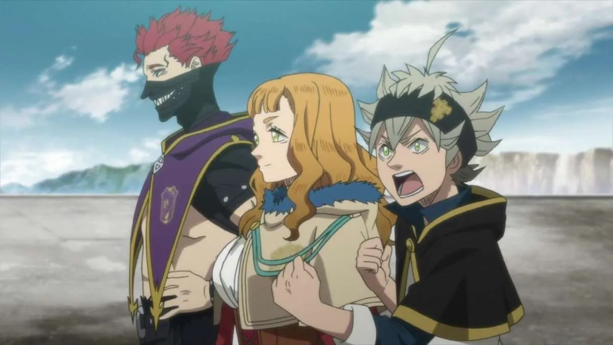Anime Black Clover 133 sudah tayang! Asta dan Noelle dikejar lava api 