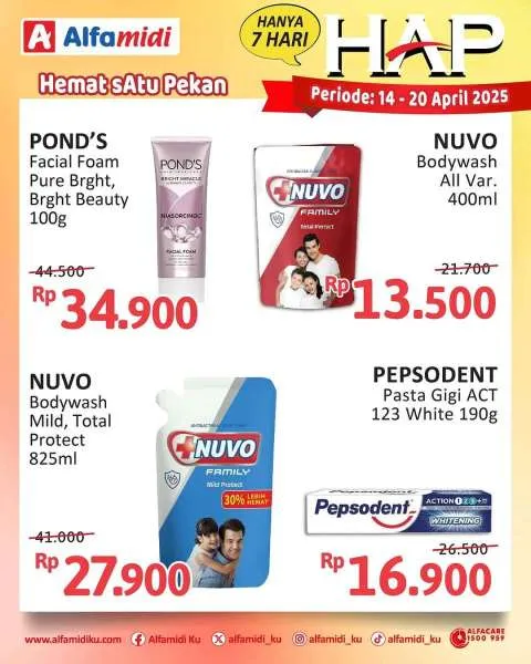 Promo Alfamidi Hemat Satu Pekan Periode 14-20 April 2025