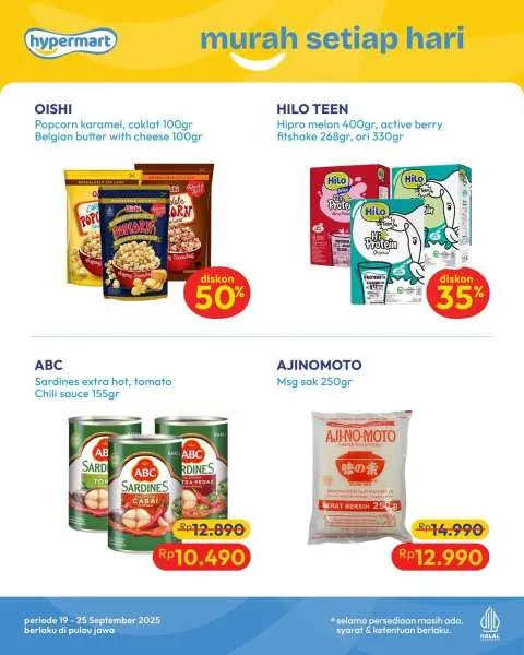 Promo JSM Hypermart Hyper Diskon Weekend Periode 19-22 September 2025