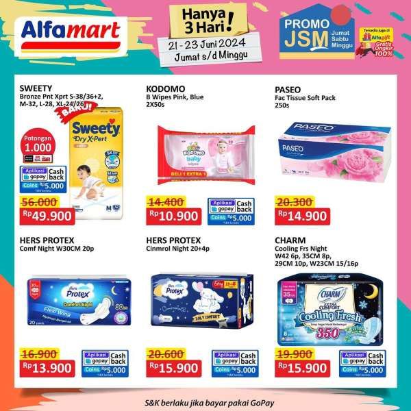 Promo JSM Alfamart 21-23 Juni 2024