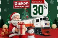 Promo KAI Nataru 2025/2026, Tiket Kereta Api Diskon 30% Mulai November