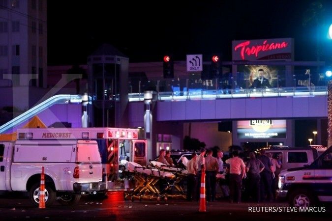 Korban tembakan membabi buta Las Vegas tembus 50 