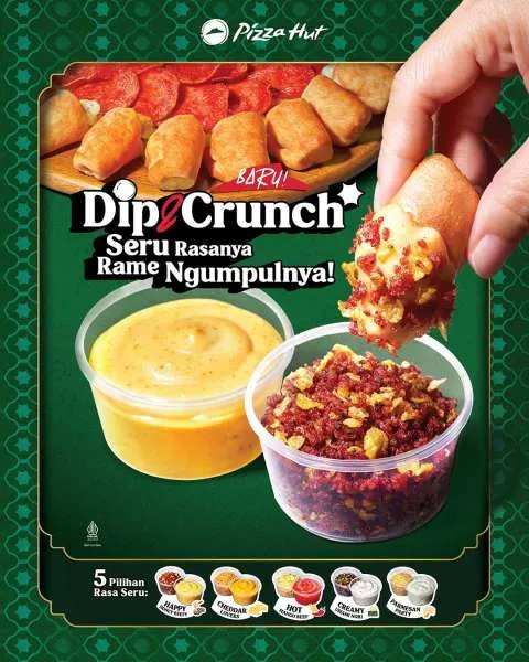 Dip & Crunch Pizza Hut 5 Varian