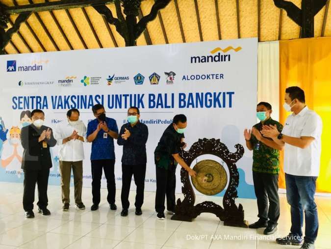 Sinergi dengan Berbagai Pihak, AXA Mandiri Vaksinasi Warga Bali Dukung Bali Bangkit