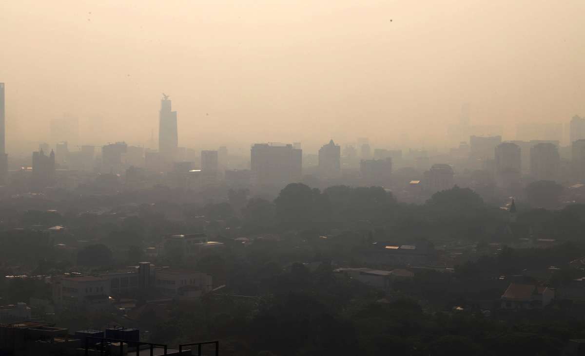 Kualitas Udara Jakarta Terburuk di Indonesia