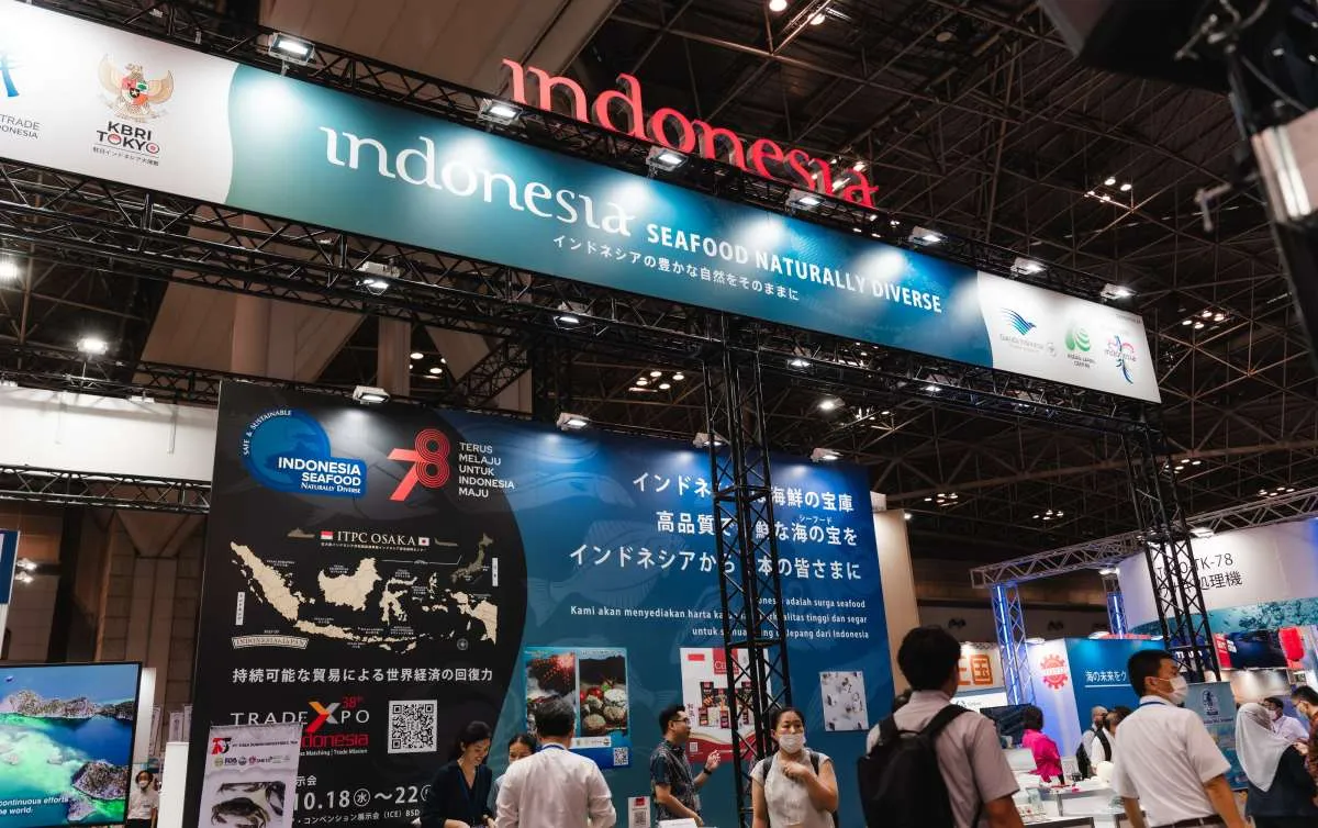 Indonesia Tampil pada The 25th Japan International Seafood & Technology Expo 2023