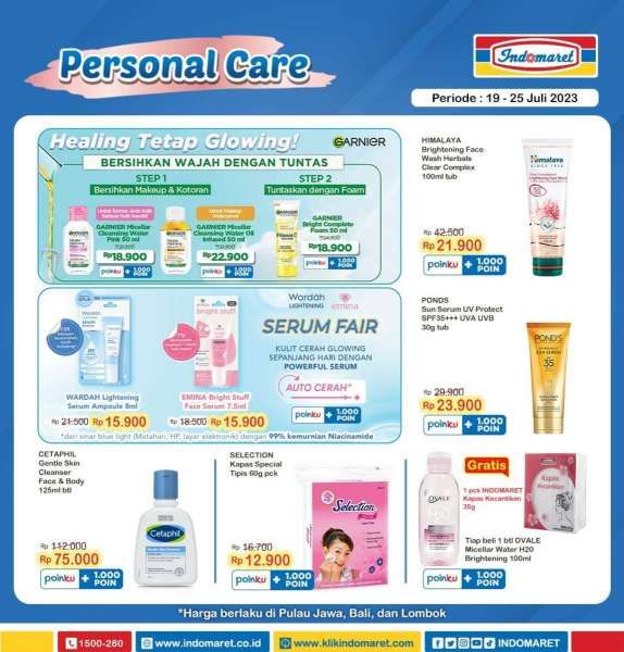 Katalog Harga Promo Indomaret 19-25 Juli 2023, Super Hemat Mingguan Terbaru