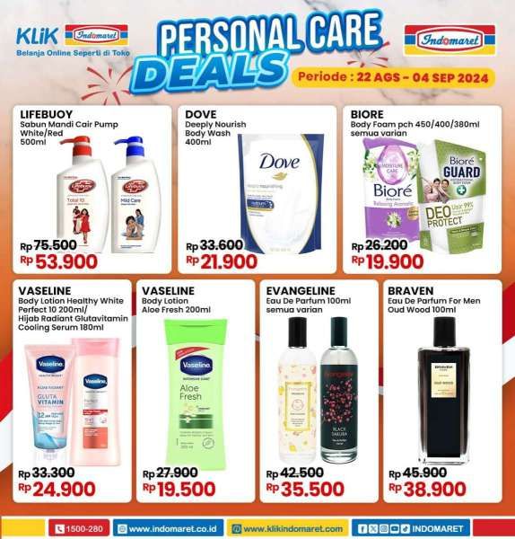 Promo Indomaret Personal Care 22 Agustus-4 September 2024