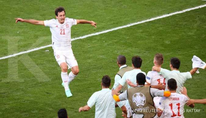 Jelang laga Swiss vs Spanyol di perempat final Euro 2020