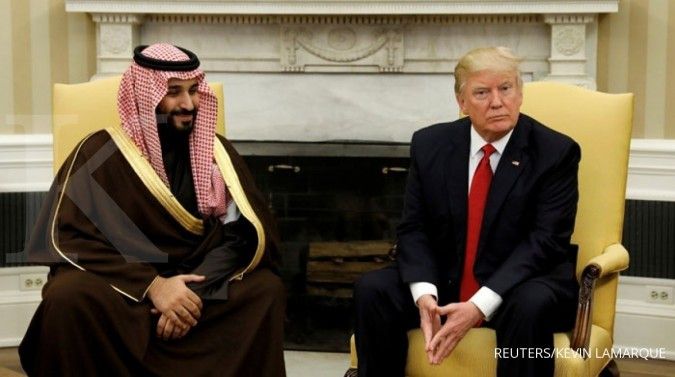 Presiden Trump sambut hangat Pangeran bin Salman