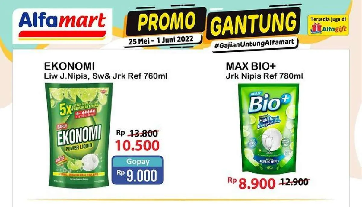 Promo JSM Alfamart di 27 Mei 2022, Potongan Harga di Promo Gajian Untung