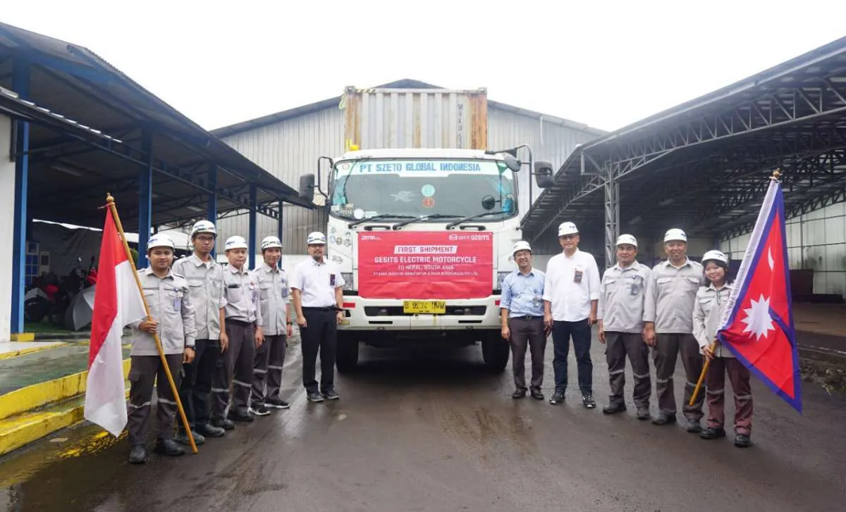 Ekspor Gesits ke Nepal, Wijaya Karya (WIKA) Perluas Pasar Motor Listrik